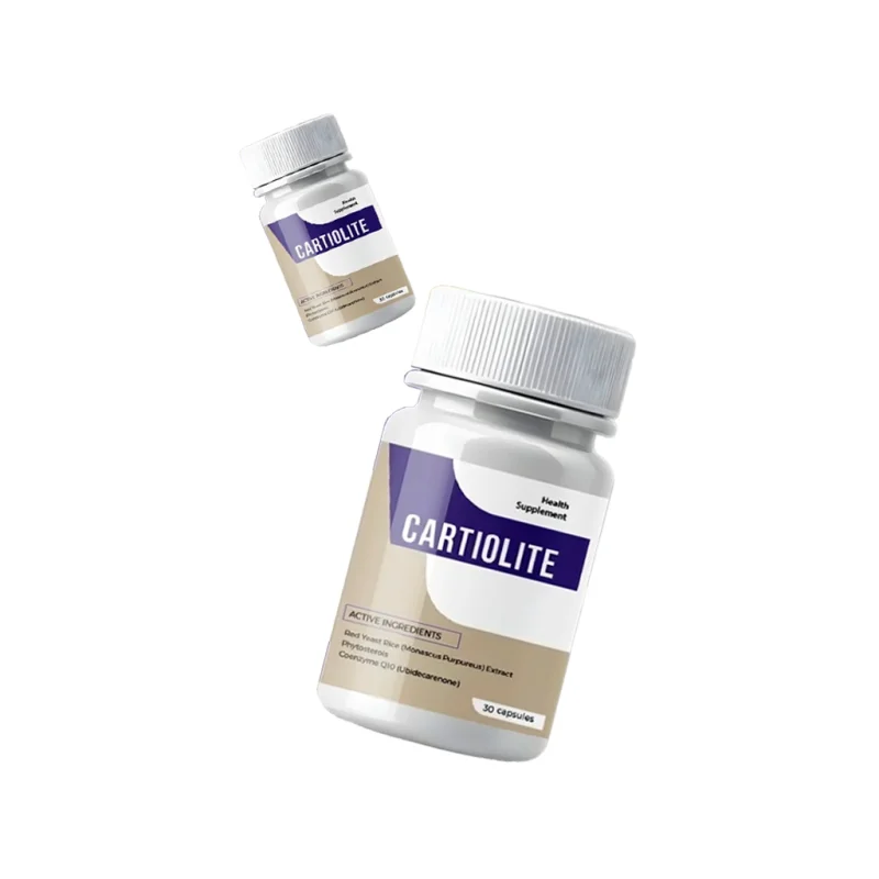 Cartiolite — botol dan kotak, suplemen kesihatan
